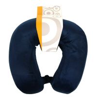 Подушка дорожная Airtex 335 24×26×9 см Темно-синяя