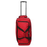 Дорожная сумка на колесах средняя Worldline Airtex 850/60 полиэстер M Красный