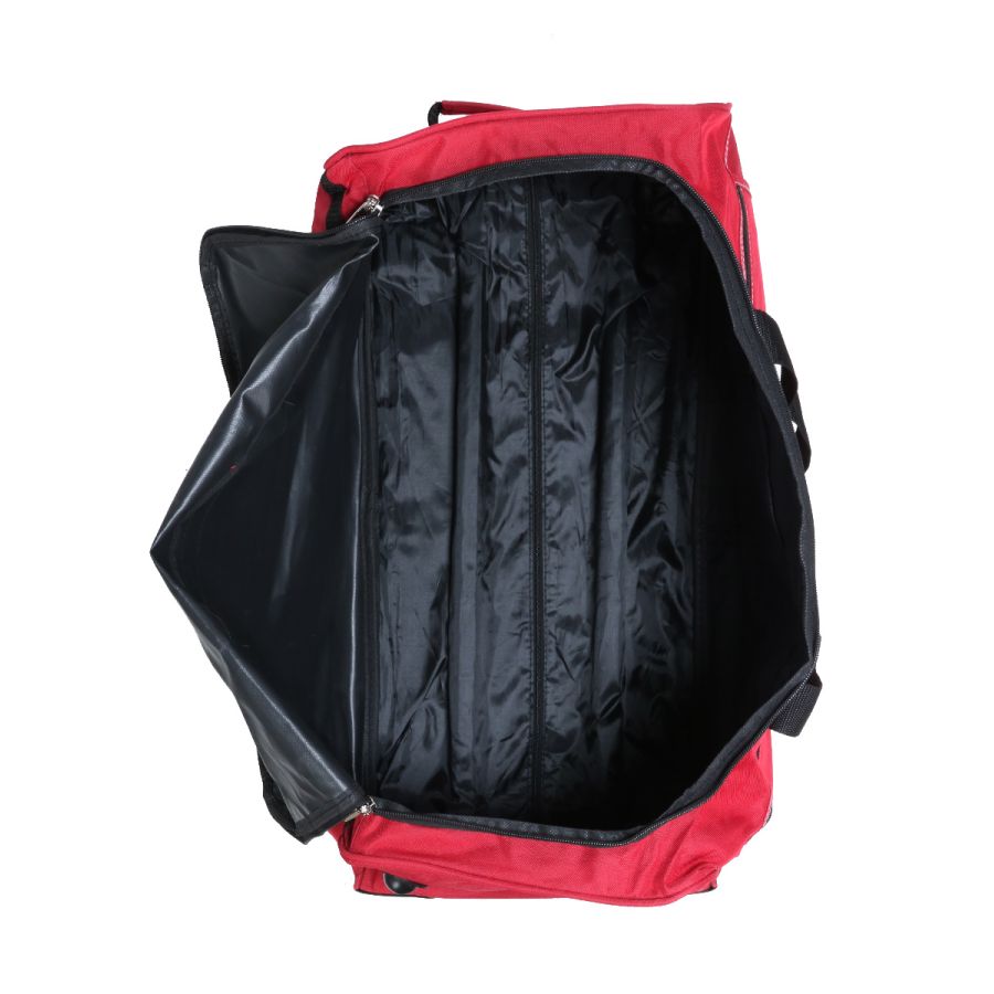 Дорожная сумка на колесах средняя Worldline Airtex 850/60 полиэстер M Красный