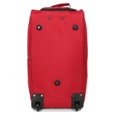 Дорожная сумка на колесах средняя Worldline Airtex 850/60 полиэстер M Красный