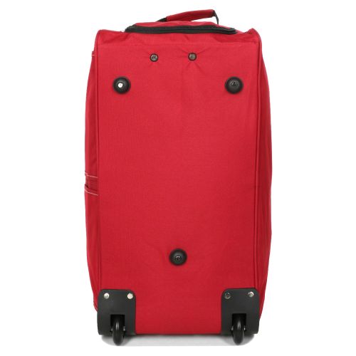 Дорожная сумка на колесах средняя Worldline Airtex 850/60 полиэстер M Красный