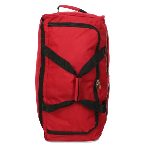 Дорожная сумка на колесах средняя Worldline Airtex 850/60 полиэстер M Красный