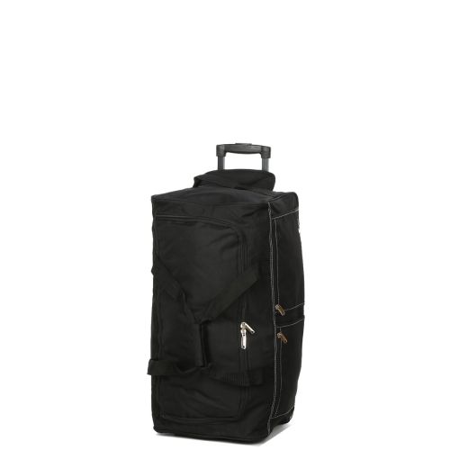 Дорожная сумка на колесах большая Worldline Airtex 850/70 полиэстер L Черный