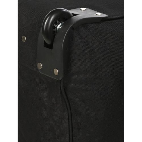 Дорожная сумка на колесах гигант Worldline Airtex 850/80 полиэстер XL Черный