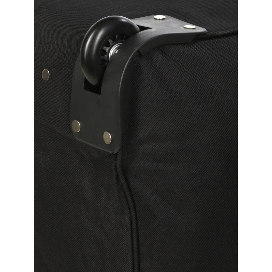 Дорожная сумка на колесах гигант Worldline Airtex 850/80 полиэстер XL Черный