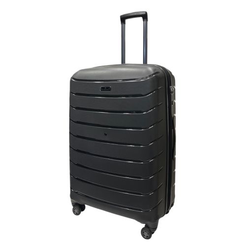 Чемодан большой L полипропилен Snowball 61303 76×51×31см 105л Черный