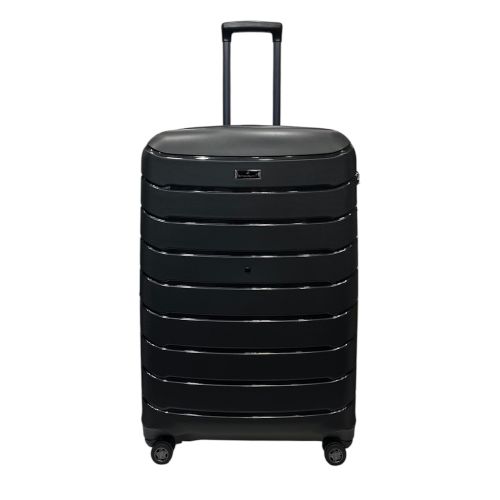 Чемодан большой L полипропилен Snowball 61303 76×51×31см 105л Черный