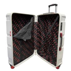 Чемодан дорожный большой Lee Cooper 31103 Поликарбонат/ABS-пластик (L) Белый