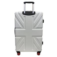 Чемодан дорожный большой Lee Cooper 31103 Поликарбонат/ABS-пластик (L) Белый