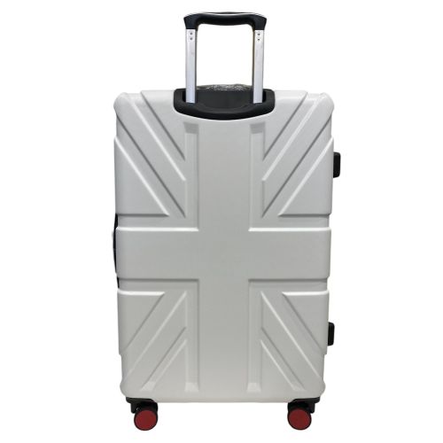 Чемодан дорожный большой Lee Cooper 31103 Поликарбонат/ABS-пластик (L) Белый