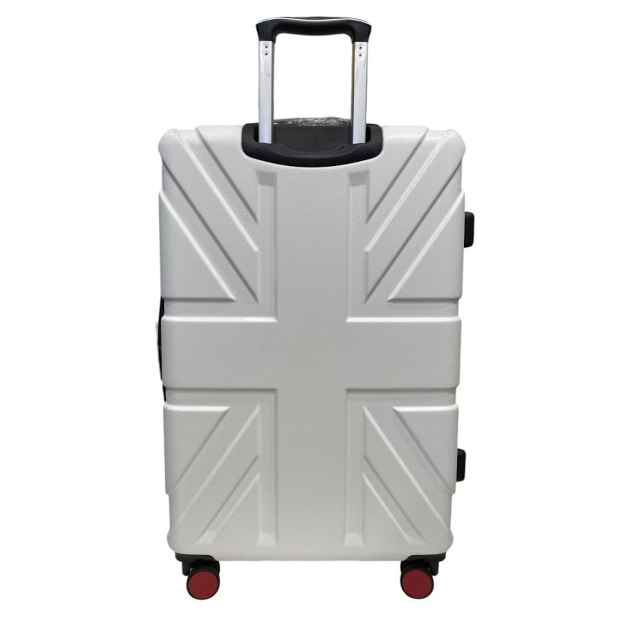 Чемодан дорожный большой Lee Cooper 31103 Поликарбонат/ABS-пластик (L) Белый