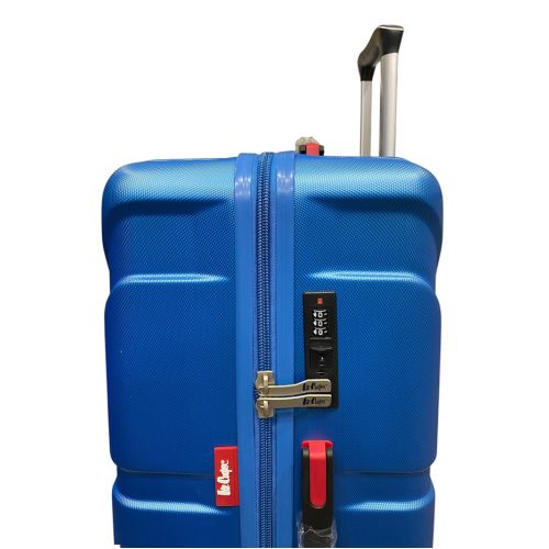 Чемодан дорожный большой Lee Cooper 31103 Поликарбонат/ABS-пластик (L) Синий