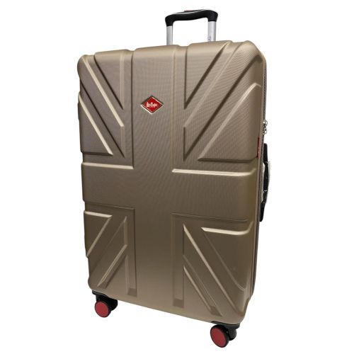Чемодан дорожный большой Lee Cooper 31103 Поликарбонат/ABS-пластик (L) Шампань