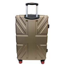 Чемодан дорожный большой Lee Cooper 31103 Поликарбонат/ABS-пластик (L) Шампань