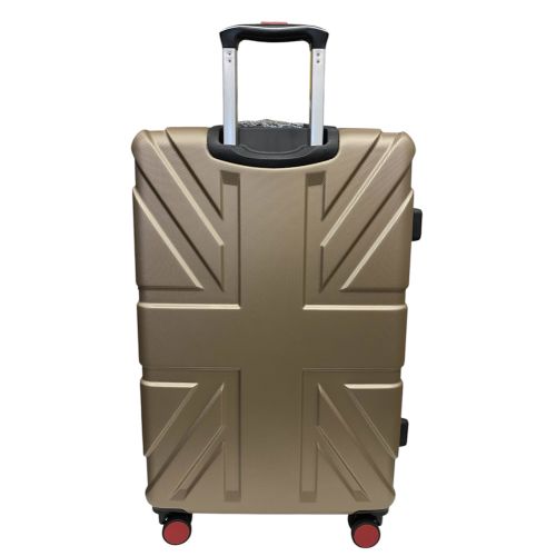 Чемодан дорожный большой Lee Cooper 31103 Поликарбонат/ABS-пластик (L) Шампань