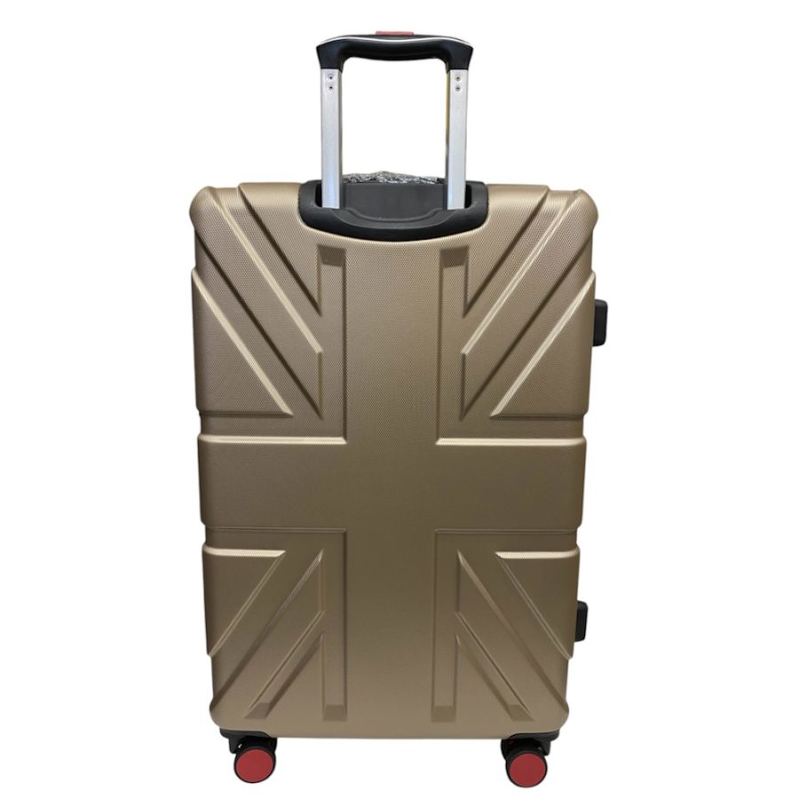 Чемодан дорожный большой Lee Cooper 31103 Поликарбонат/ABS-пластик (L) Шампань