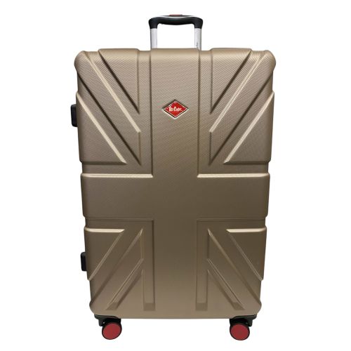 Чемодан дорожный большой Lee Cooper 31103 Поликарбонат/ABS-пластик (L) Шампань