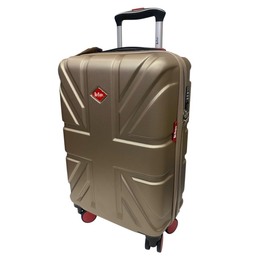 Чемодан дорожный малый Lee Cooper 31103 ручная кладь Поликарбонат/ABS-пластик (S) Шампань