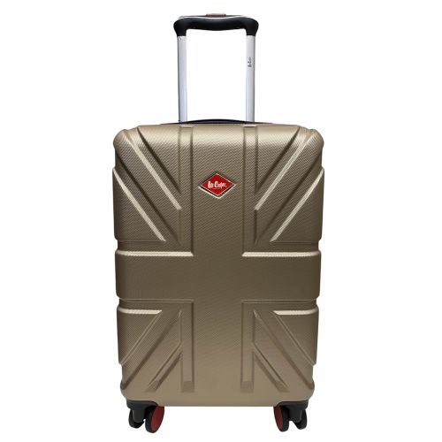 Чемодан дорожный малый Lee Cooper 31103 ручная кладь Поликарбонат/ABS-пластик (S) Шампань