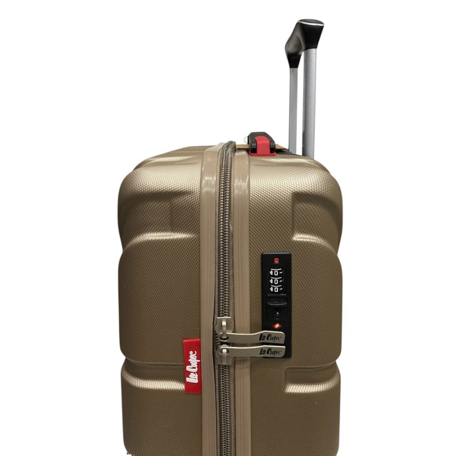 Чемодан дорожный малый Lee Cooper 31103 ручная кладь Поликарбонат/ABS-пластик (S) Шампань