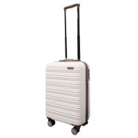 Чемодан маленький S Madisson Snowball 33803 поликарбонат/ABS Белый