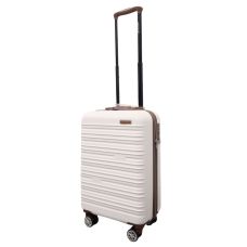 Чемодан маленький S Madisson Snowball 33803 поликарбонат/ABS Белый