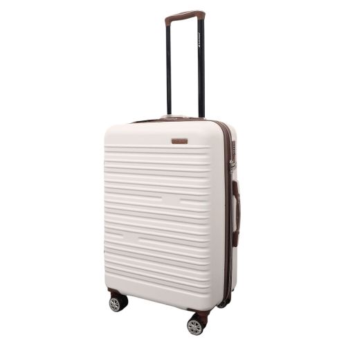 Чемодан средний M Madisson Snowball 33803 поликарбонат/ABS Белый