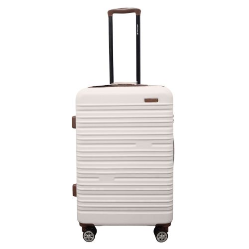 Чемодан средний M Madisson Snowball 33803 поликарбонат/ABS Белый