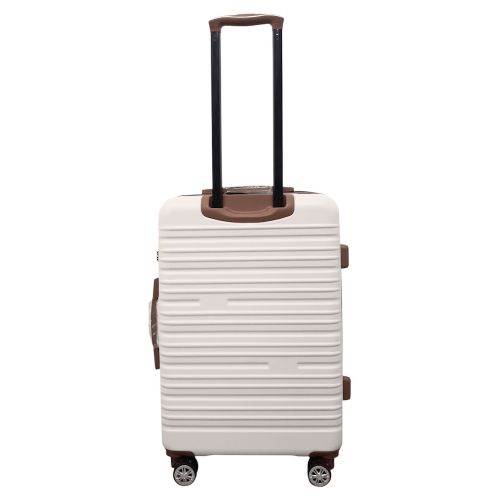 Чемодан средний M Madisson Snowball 33803 поликарбонат/ABS Белый