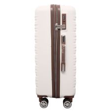Чемодан средний M Madisson Snowball 33803 поликарбонат/ABS Белый