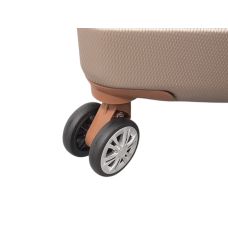 Чемодан маленький S Madisson Snowball 33803 поликарбонат/ABS Шампань