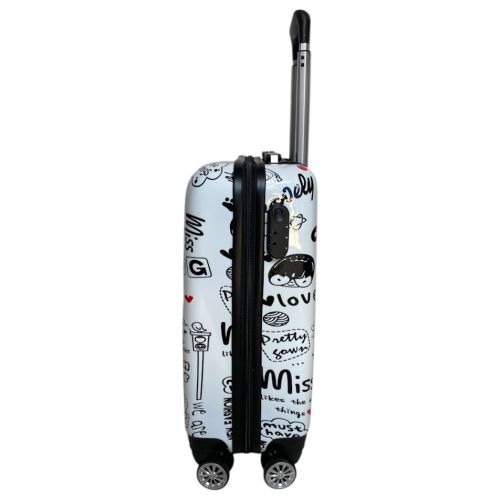 Чемодан мини Madisson Snowball 96820Y поликарбонат XS Разноцветный