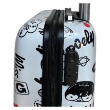 Чемодан маленький  Madisson Snowball 96820Y поликарбонат S Разноцветный