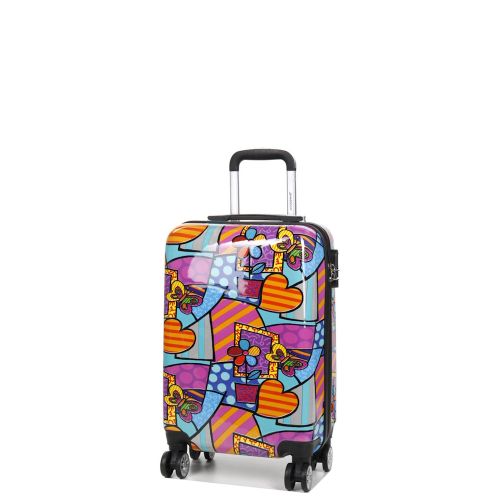 Чемодан маленький Madisson Snowball 96820B поликарбонат S Разноцветный