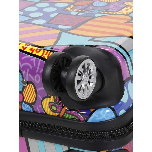 Чемодан маленький Madisson Snowball 96820B поликарбонат S Разноцветный