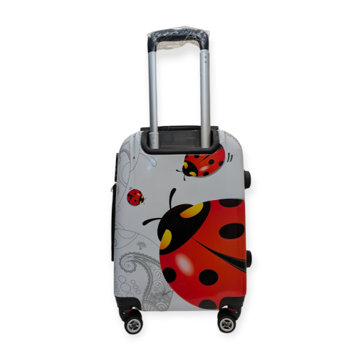 Чемодан маленький ручная кладь Worldline Airtex 809/ladybug S поликарбонат Разноцветный