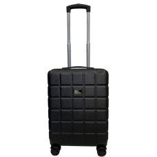 Чемодан малый ручная кладь  JB2063 поликарбонат/ABS-пластик S Черный