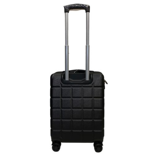 Чемодан малый ручная кладь  JB2063 поликарбонат/ABS-пластик S Черный