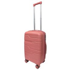 Чемодан маленький S ручная кладь Milano bag 0306 полипропилен Розовое золото