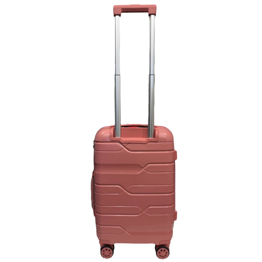 Чемодан маленький S ручная кладь Milano bag 0306 полипропилен Розовое золото