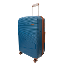 Чемодан большой Worldline Airtex 293 полипропилен L Синий