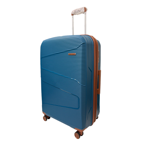 Чемодан большой Worldline Airtex 293 полипропилен L Синий