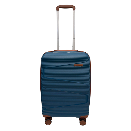 Чемодан маленький S ручная кладь Worldline Airtex 293 полипропилен Синий