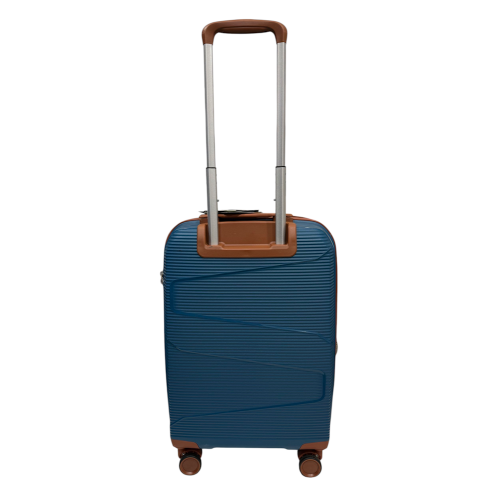 Чемодан маленький S ручная кладь Worldline Airtex 293 полипропилен Синий