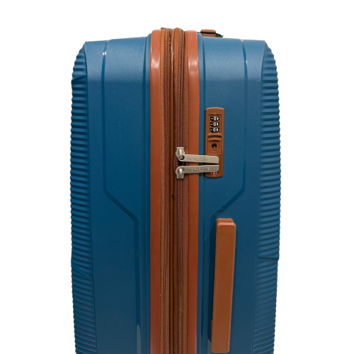 Чемодан маленький S ручная кладь Worldline Airtex 293 полипропилен Синий