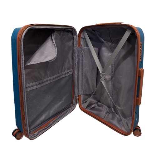 Чемодан маленький S ручная кладь Worldline Airtex 293 полипропилен Синий