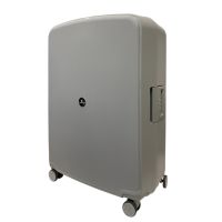 Чемодан большой (L) Snowball 37103 полипропилен Серебряный