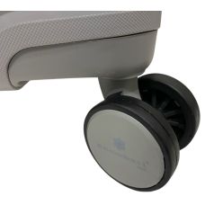 Чемодан средний (M) Snowball 37103 полипропилен Серебряный