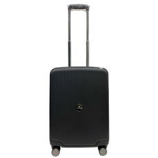 Чемодан маленький ручная кладь (S) Snowball 37103 полипропилен Черный