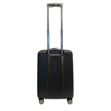 Чемодан маленький ручная кладь (S) Snowball 37103 полипропилен Черный
